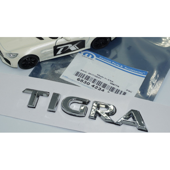 DK Tuning Opel Tigra Bagaj Krom ABS 3M 3D Yazı Logo Amblem - 5