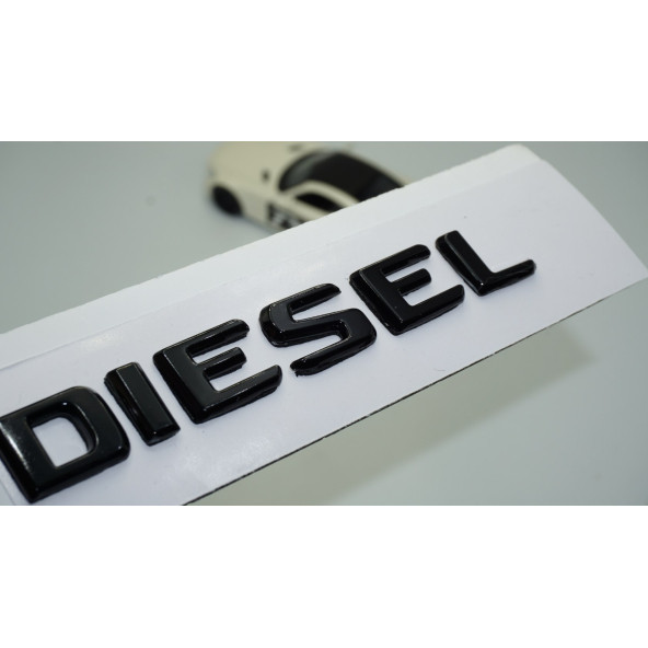 DK Tuning Diesel Bagaj Siyah ABS Yazı Logo Amblem Benz İle Uyumlu