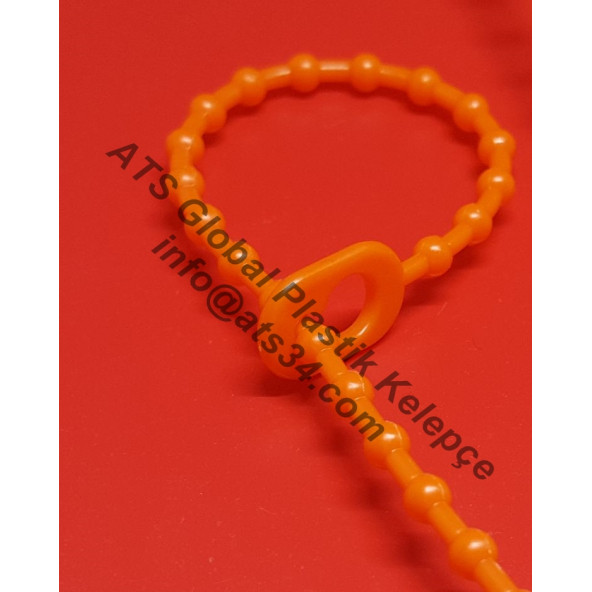 Boncuk Kablo Bağı Plastik Kelepçe 3,5X165 500 Adet - 2