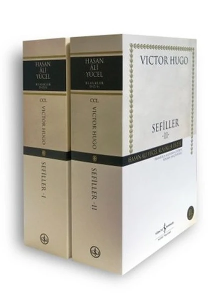 İş Bankası Kültür Yayınları Victor Hugo Sefiller 2 Cilt Takım