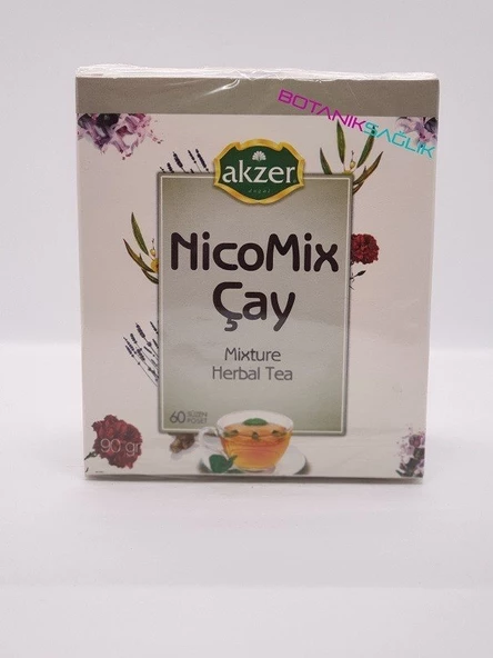 Akzer Nicomix Çay - 60 Süzen Poşet