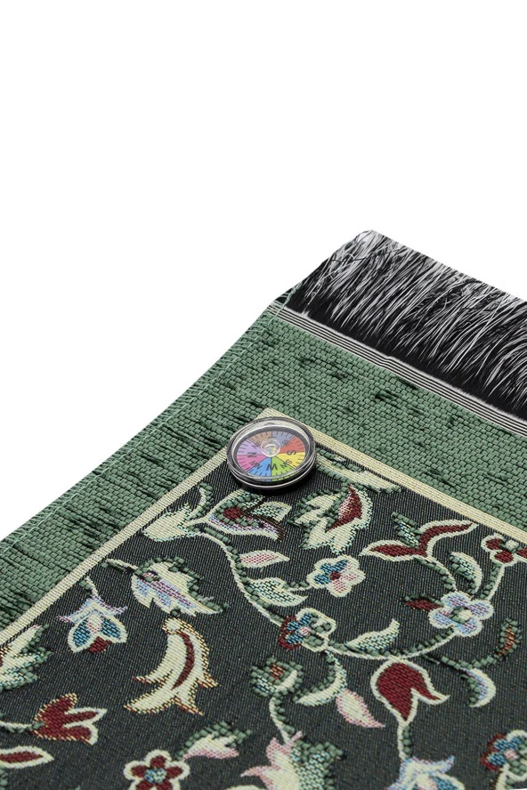 Sesli Namaz Öğreten Sesli Seccade Sesli Namaz Öğreten Resimli Cihaz Yeşil ve Yasin Cüzü Tesbih Pusula - 2