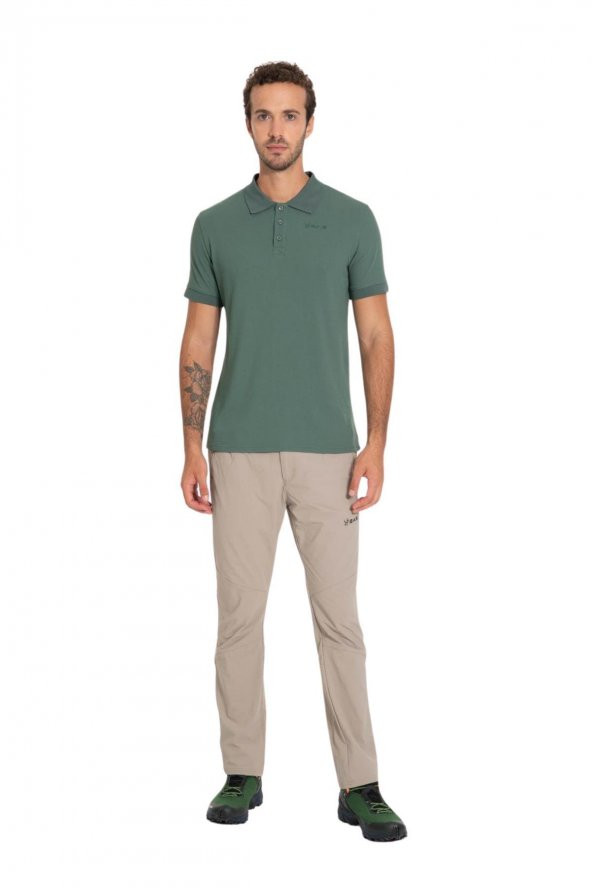 2AS 2ASTEA0404 - Teal Polo Yaka Erkek Tişört - 5