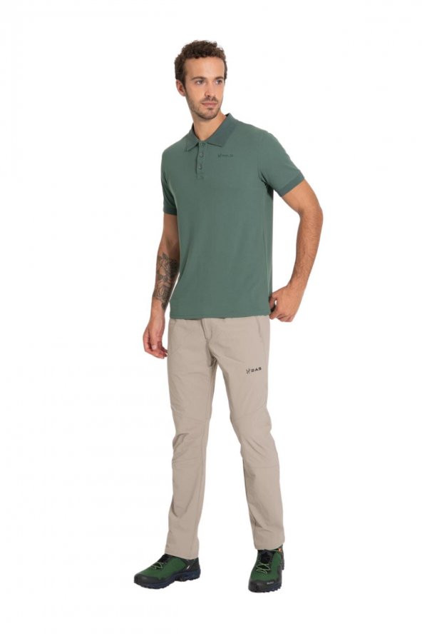 2AS 2ASTEA0404 - Teal Polo Yaka Erkek Tişört - 6