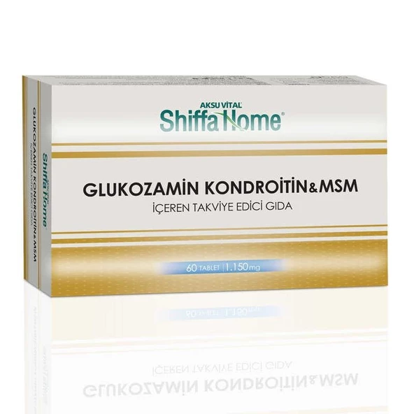 Shiffa Home Glukozamin Kondroitin&MSM - 60 Kapsül