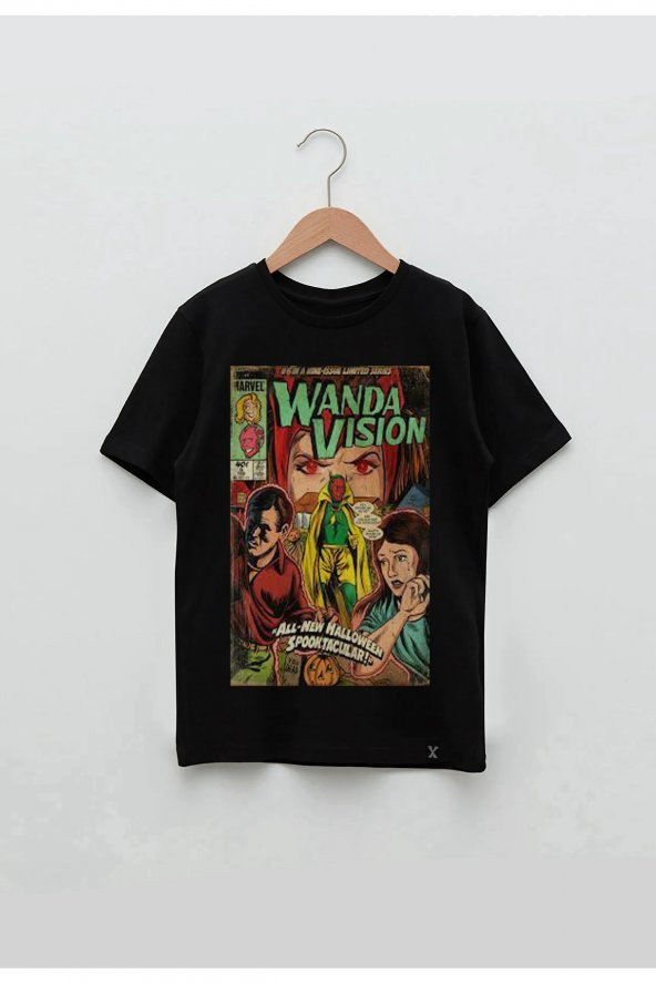 Marvel 11 Tasarım Baskılı Unisex Çocuk Tişört