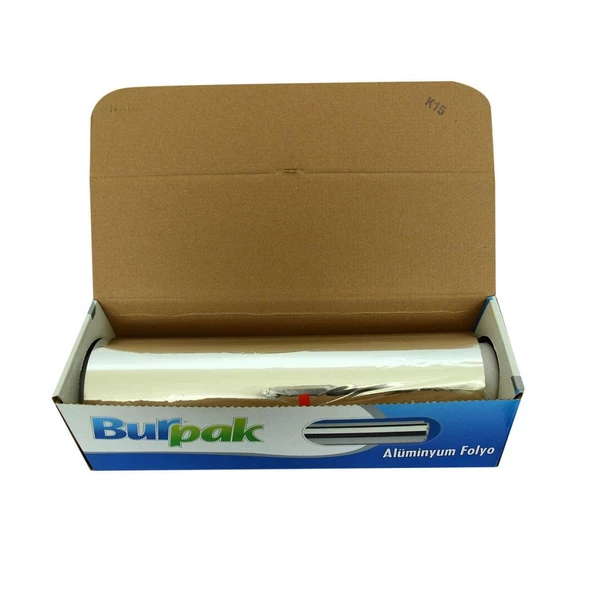 Burpak Alüminyum Folyo 30CM 15Micron 2500GR Ekonomik Boy 2.5Kg - 4