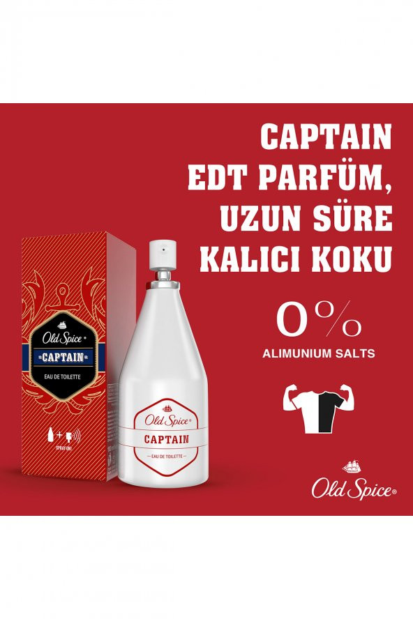 Old Spice Captain Erkek Parfüm EDT 100 ML - 7