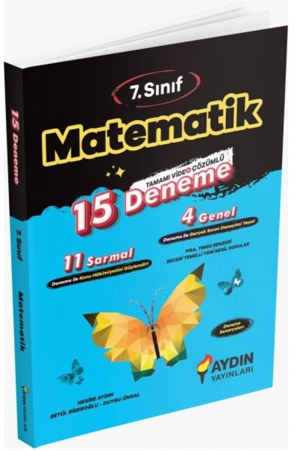 Aydın 2024 7. Sınıf Matematik 15 Deneme