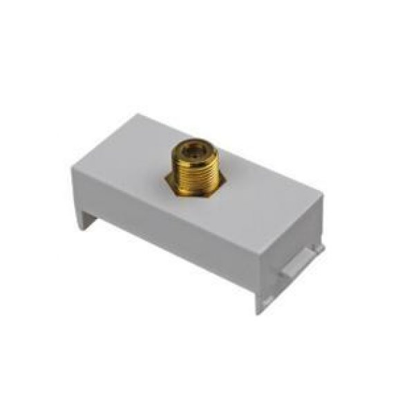 22.5x45 mm RF Priz Modülü - F Tip Soket Dişi - Dişi