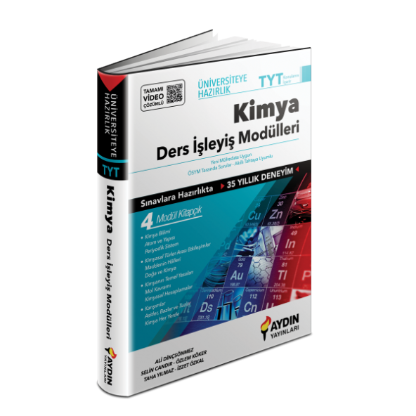 Aydın Tyt Kimya Ders İşleyiş Modülleri 2023 - Resim 2