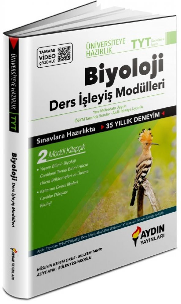 Aydın Tyt Biyoloji Ders İşleyiş Modülleri 2023