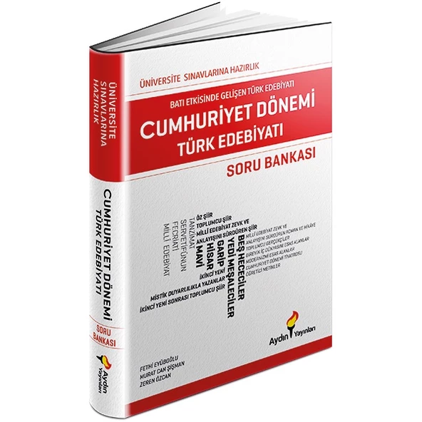 Aydın 2024 Ayt Cumhuriyet Edebiyatı Soru Bankası 2024