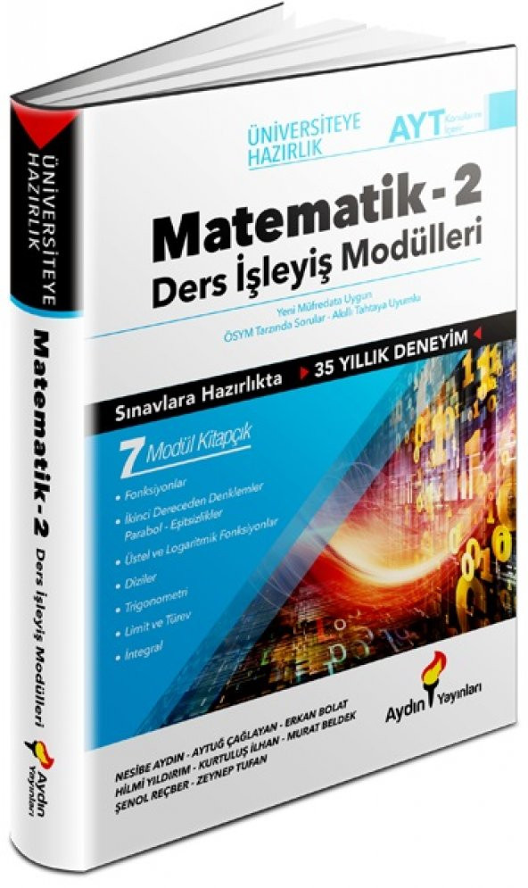 Aydın Ayt Matematik Ders İşleyiş Modülleri 2. Kitap 2023