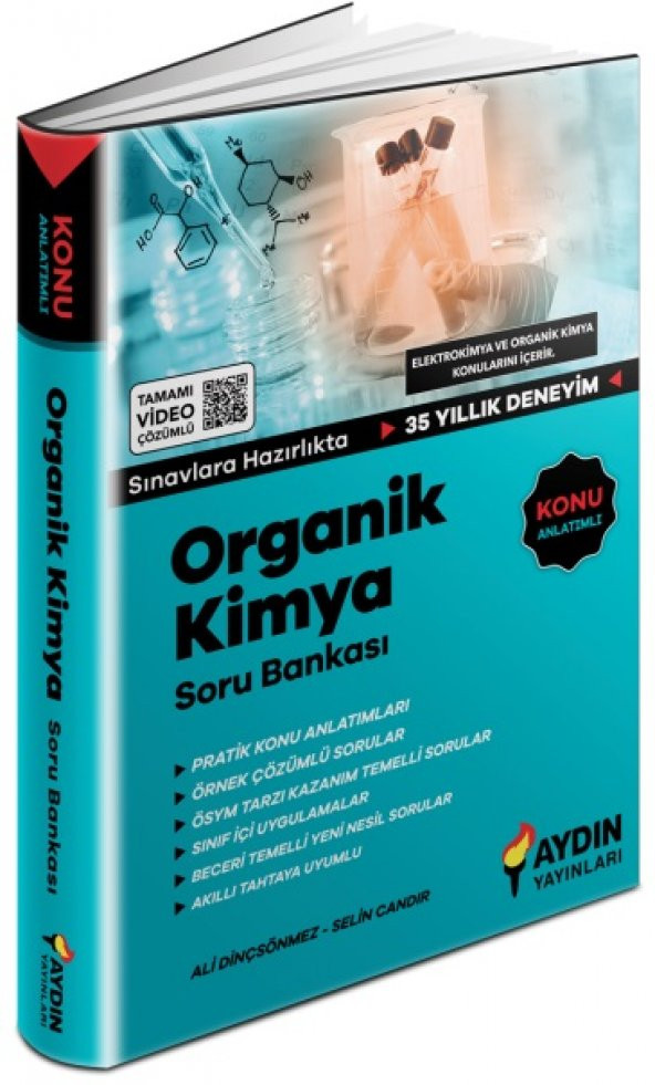 Aydın Ayt Organik Kimya Konu Özetli Soru Bankası 2023