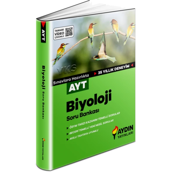 Aydın 2024 Ayt Biyoloji Soru Bankası - Resim 2