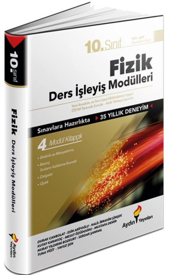 Aydın 10. Sınıf Fizik Ders İşleyiş Modülleri 2023
