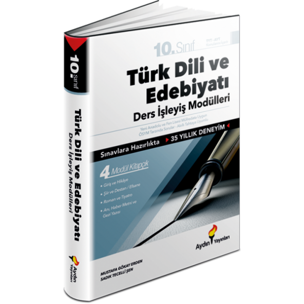 Aydın 10. Sınıf Türk Dili Ve Edebiyatı Ders İşleyiş Modülleri 2023 - 2