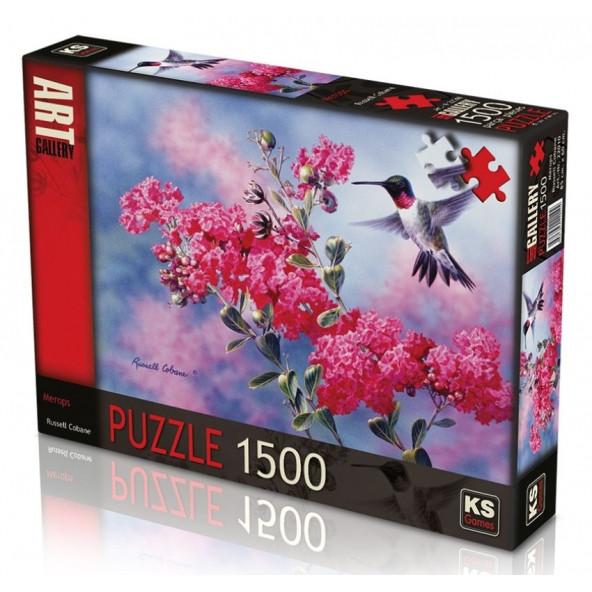 KS Games Merops 1500 Parça Puzzle - Russell Cobane - 2
