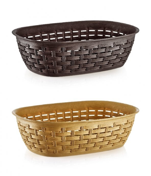 Dünya DÜN 05207 Ekmek Sepeti 2Lt Rattan - 4