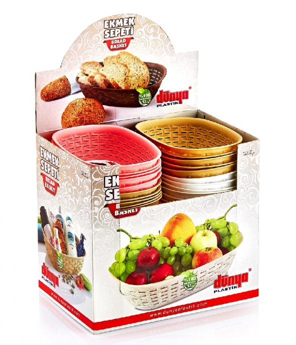 Dünya DÜN 05207 Ekmek Sepeti 2Lt Rattan - 5