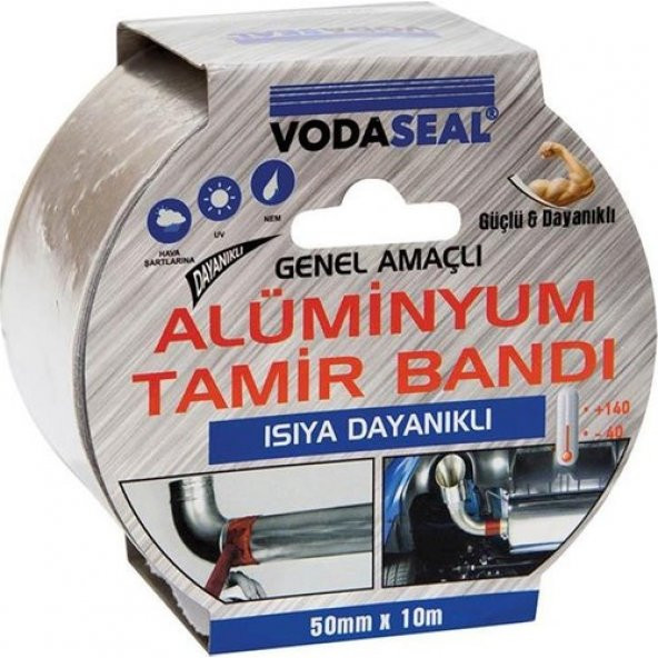 Vodaseal Alüminyum Tamir Bandı 50X10Mt