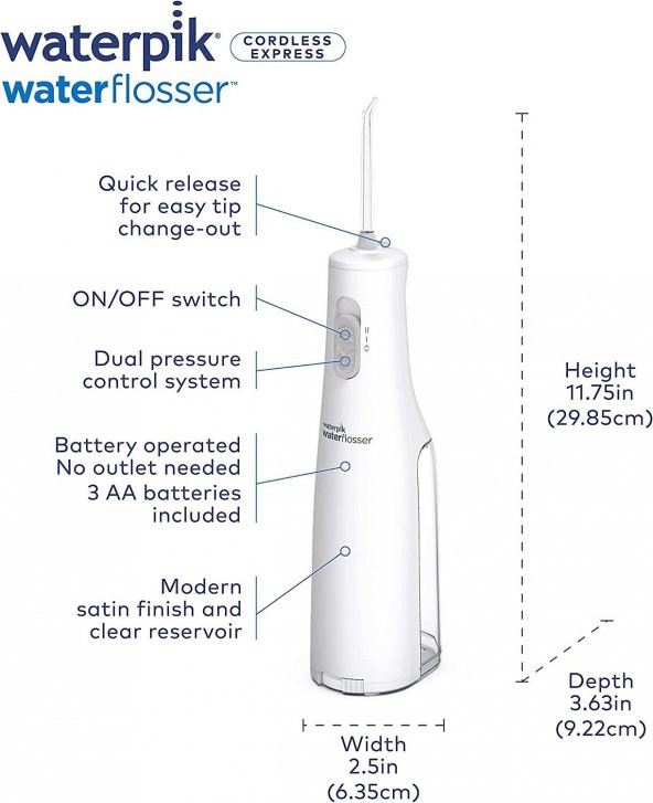 Waterpik Cordless Express WF-02 Ağız Duşu - 2
