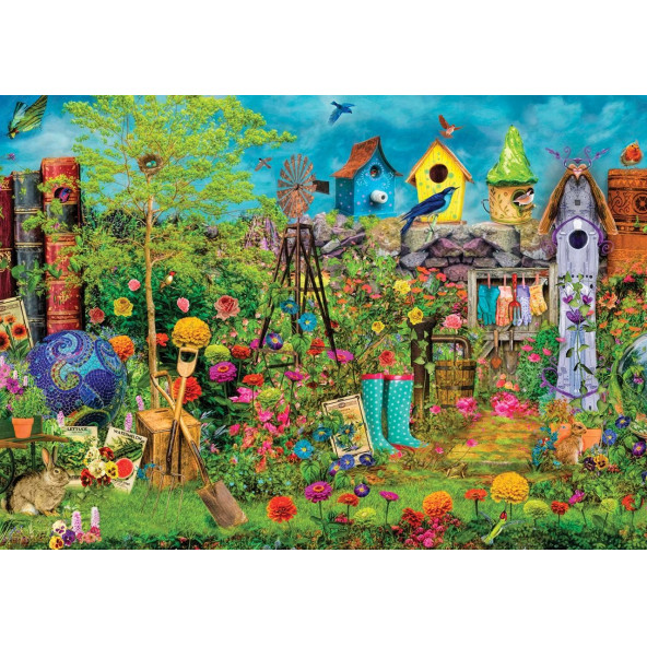 KS Games 1500 Parça Summer Garden Puzzle Aimee Stewart - 2