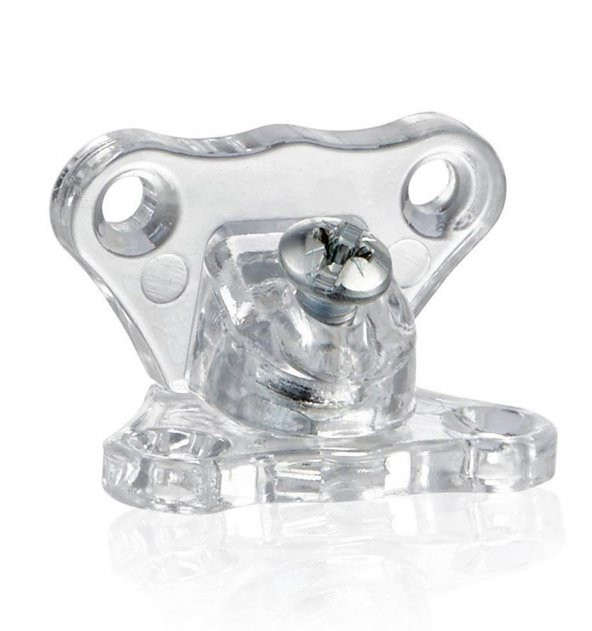 Açılı T Bağlantı Çektirme Şeffaf Plastik Köşe Birleştirme Kelebek (10 ADET) - Resim 5