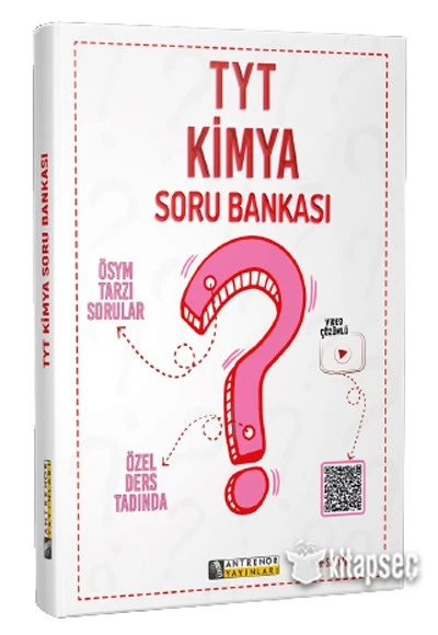 YKS TYT Kimya Soru Bankası Antrenör Yayınları