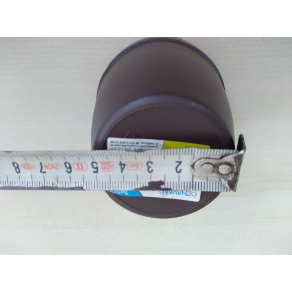 KOKUSUZ KÜLLÜK BEJ 8cm (ARAÇ EV OFİS) PRATİK KÜLLÜK, KÜL TABLASI - 5