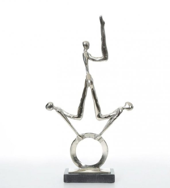 Vitale Circus Star Dekoratif Obje Silver 54 cm AK.IJ0035