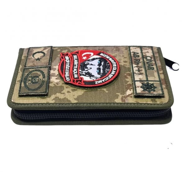 Kamuflaj Ajanda Defter Kabı Kamuflaj Organizer Kalemlik - 4