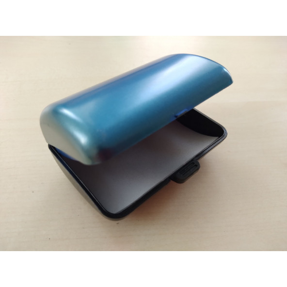 Bozuk Para Kutusu MAVİ (ARAÇ, EV, OFİS) Anahtarlık Ve Çok Amaçlı Toka Takı Kutusu, Anahtar Kutusu