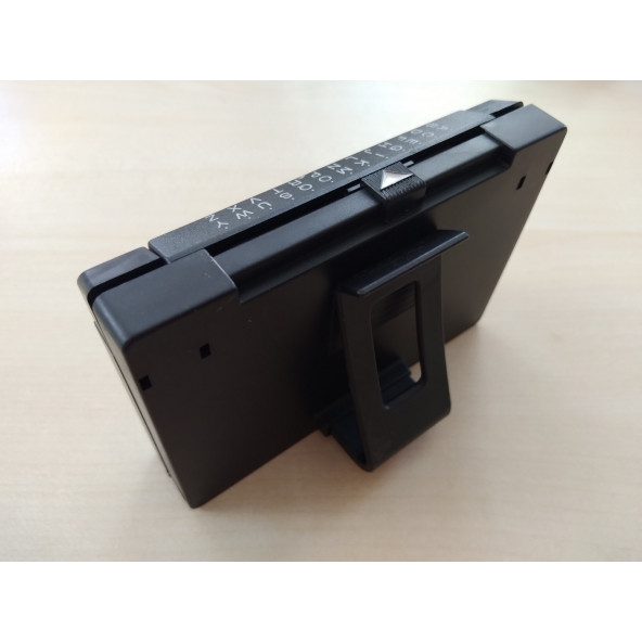 Telefon Fihristi ARAÇ İÇİN güneşliğe takılır (Adres Telefon Defteri) telefonluk numaratör - 3