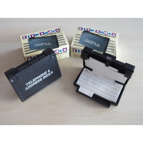 Telefon Fihristi ARAÇ İÇİN güneşliğe takılır (Adres Telefon Defteri) telefonluk numaratör - 4