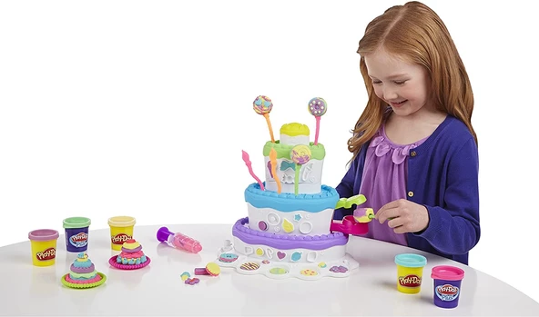 Play-Doh Sweet Shoppe Dev Pasta Playdoh Eğitici Oyun Hamuru Seti FIRSAT ÜRÜNÜ - 5