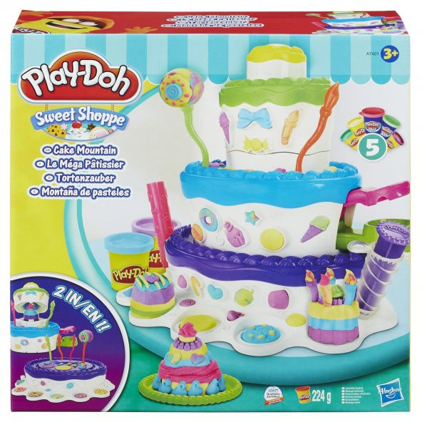 Play-Doh Sweet Shoppe Dev Pasta Playdoh Eğitici Oyun Hamuru Seti FIRSAT ÜRÜNÜ