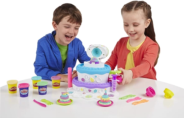 Play-Doh Sweet Shoppe Dev Pasta Playdoh Eğitici Oyun Hamuru Seti FIRSAT ÜRÜNÜ - 6