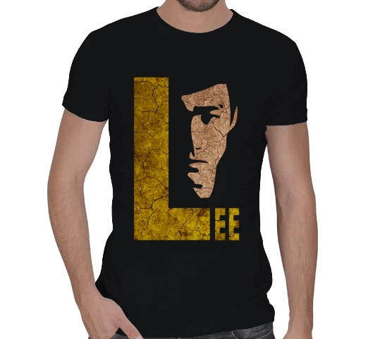 Efsane Adam Bruce Lee Slim Fit Sweatshirt Erkek Regular Kesim Tişört