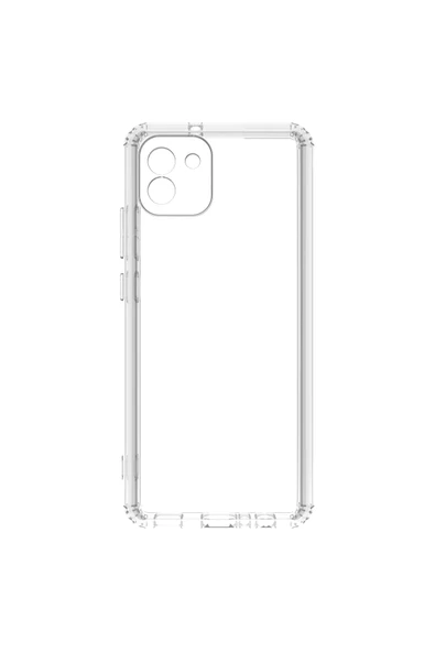 Samsung Galaxy A03 Kılıf Kamera Korumalı Silikon Rubber Arka Kapak - Resim 7