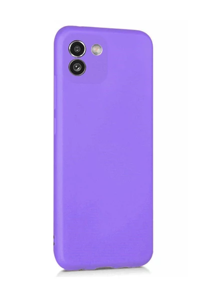 Samsung Galaxy A03 Kılıf Kamera Korumalı Silikon Rubber Arka Kapak - Resim 3