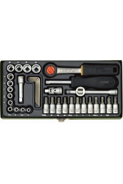 PROXON 1/4" 36 PRÇ LOKMA+BİTS TK23080 - 1
