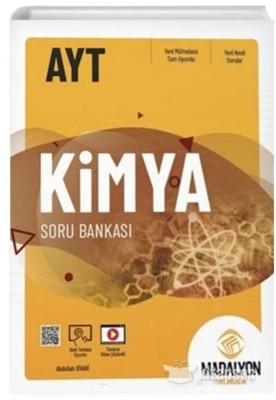 AYT Kimya Soru Bankası Madalyon Yayınları