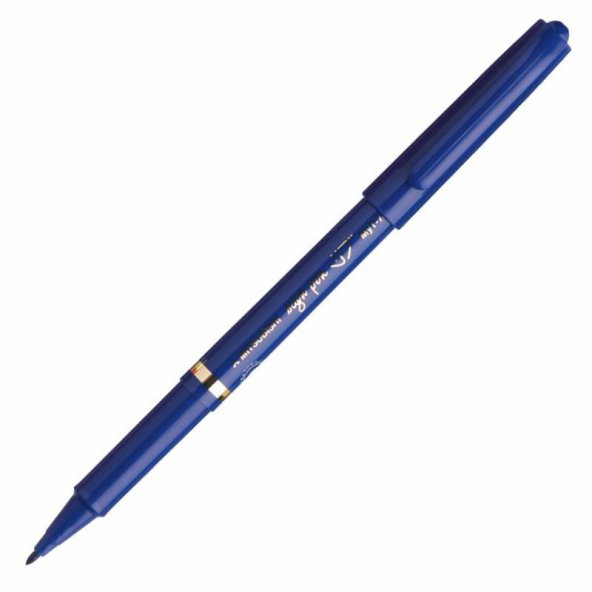 Uni-Ball Mitsubishi Sign Pen 1.0 Akrilik Uçlu İmza Kalemi Mavi MYT-7