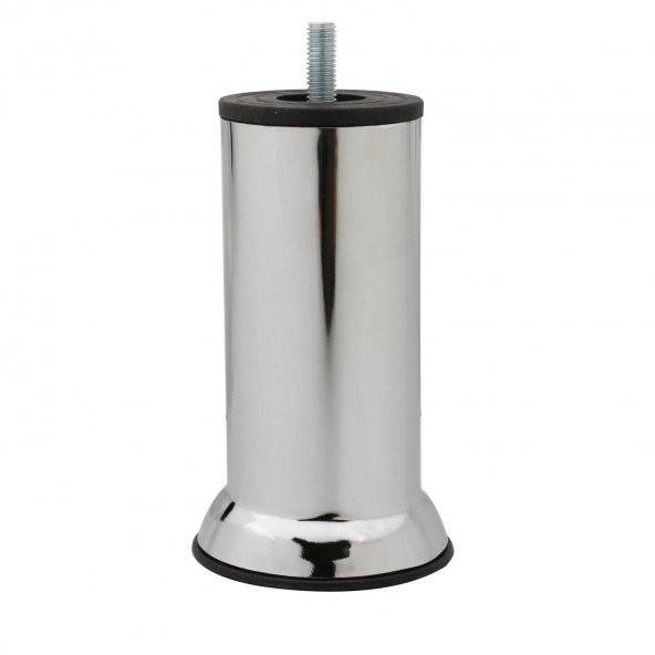 Mobilya Kanepe Baza Koltuk Destek Ayağı M8 Civata Krom Ayak 12 cm