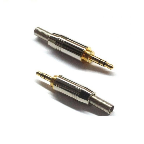 3.5 mm TRS Stereo Erkek Kaliteli Vidalı Jack - 2