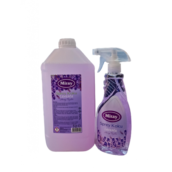 MİRAY LAVANTA ODA KUMAŞ KOKUSU 5 LT+ 500 ML SPREY LAVANTA