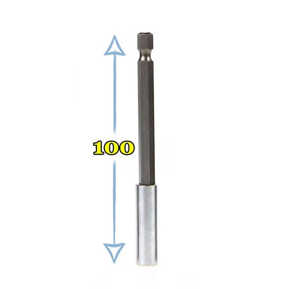 Nt Tools 1/4 Manyetik Bits Uzatma Civata Sıkma Ucu 100 mm Vidalama - 2