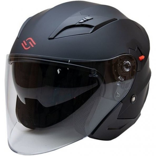Shiro Sh 450 Açık Kask Mat Siyah